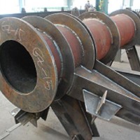 黑龙江钢结构厂房厂家-新顺达钢结构公司厂家定做圆管柱