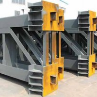 吉林钢结构企业_新顺达钢结构工程设计格构柱