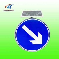 保定太阳能右侧行驶标志牌 全透式交通标志牌 led交通设施
