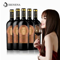 温碧霞代言IRENENA红酒品牌，进口智利葡萄酒美娜干红
