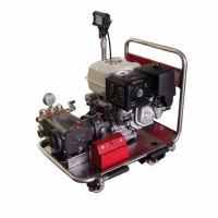 户外远程灭火泵大流量输送泵B65L消防水泵移动高压接力泵