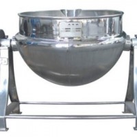 可倾式燃气蒸汽夹层锅商用自动搅拌锅