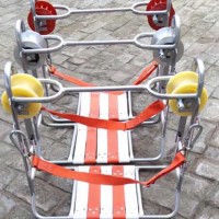 双轮吊椅滑板高空线缆电工滑车