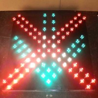 柳州车道指示灯 红叉绿箭头信号灯生产厂家