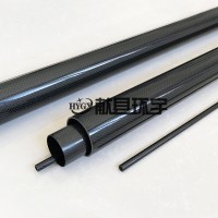 平纹哑光碳纤维管 碳纤维杆 高强度碳纤维制品