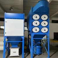 江西滤筒除尘器/北京创世高科环保公司制造粉末回收滤筒除尘器