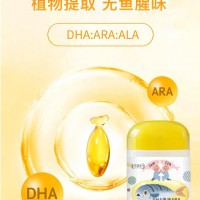 DHA藻油ARA凝胶糖果厂家贴牌代加工 按需定制