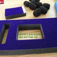 厂家生产大业腾飞紫色复绒礼品包装海棉