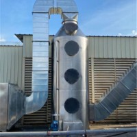 深圳废气喷淋塔设备 废气喷淋塔设备大量供应